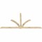 Ekena Millwork Redmond Rough Sawn Timber Gable Bracket, Douglas Fir, 108"W x 58"H x 2"D x 4"F, 13/12 Pitch GBW108X58X0204RED00RDF - alternate 5